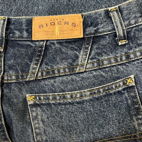 Vintage loose fit “denim riders” jeans - Picture 2 of 5
